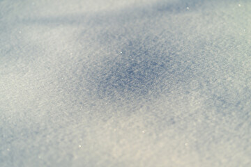 Glittering snowy hollow depiction, Frozen snow depression with shimmering highlights, Sparkling winter landscape showcasing smooth snow cavity and subtle shadows