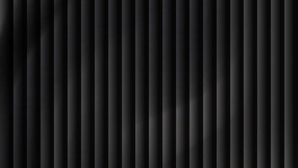Fototapeta premium Vertical black lines pattern viewed from a straight-on perspective in a graphic design context