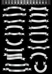 銀色のリボン色々