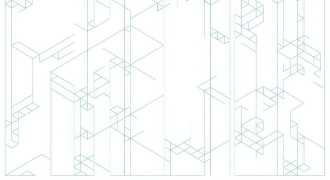 Blank white graph paper sheets with grid lines for business planning and data analysis workspace