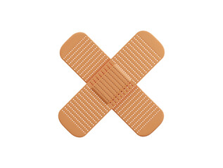 Bandage icon 3d render concept of medical treatment bandage icon vector illustration