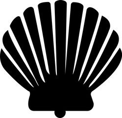 Sea shell silhouette set vector design big pack of illustration and icon .Sea shell sink stencil stamp set. Ocean exotic underwater seashell conch aquatic mollusk, sea spiral snail marine starfish sea © Rizwat