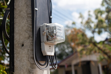 Home electricity meters are a technology for monitoring electricity usage within the home.