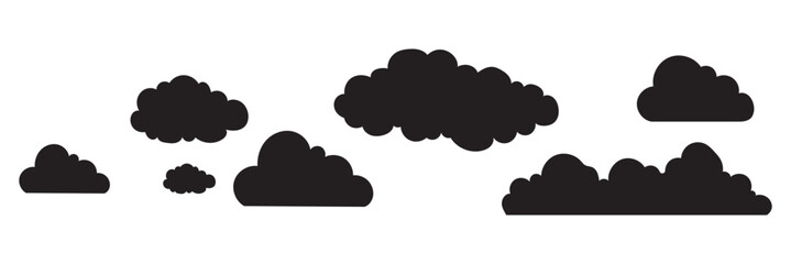 Cloud computing icon. Line, glyph and filled outline colorful version, abstract cloud outline and filled vector sign. Cloud icon. Vector illustration.