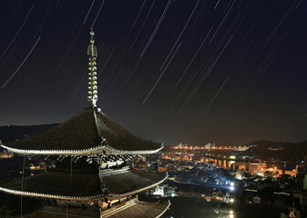 棚田のある景色