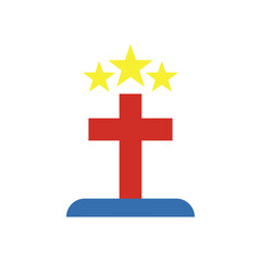 Obraz premium Memorial Day Icon