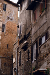 Tivoli Italy Old Town Street Scene