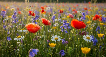 Wet asphalt reflecting vibrant urban night lights