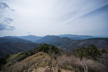 Climbing Mt. Tsurugi, Tokushima, Japan