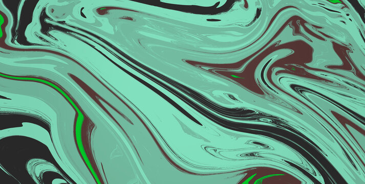 Artistic Contemporary Design Using Grunge Dye Techniques