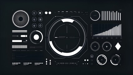 Futuristic interface display