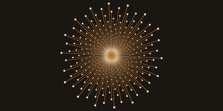 Abstract star or sun. Explosion effect. Fast motion effect. Vector backgroundAbstract star or sun. Explosion effect. Fast motion effect. Vector background