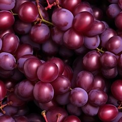 Fototapeta premium 3d grapes, grape seamless pattern, grapes pattern, fruit seamless pattern, 3d fruit pattern, grape texture, grape background, seamless fruit texture, vineyard pattern, wine grape pattern