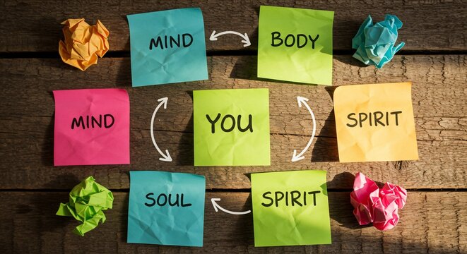 Holistic Well-being - Mind, Body, Soul, and Spirit Connection.