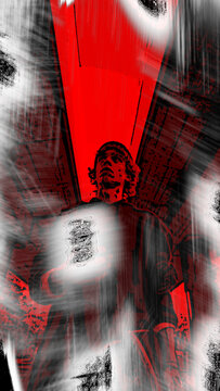 Fast Grunge Transition 05 Vertical
