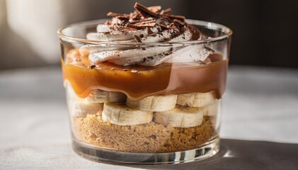 Decadent Banana Caramel Dessert Delight