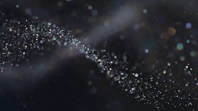 Nebulous Sparkle Cloud A vast, slow-expanding cloud of ethereal dust and sparkling energy, punctuated by occasional sharp specular flashes.