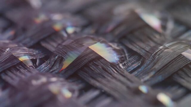 Subtle Organic Pulsation Seamless macro view of an abstract, textured organic surface with a very gentle, rhythmic pulsation. Soft edge diffraction visible where light interacts with its undulating