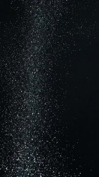 Light Interaction with Glitter Capturing the nuanced play of soft, diffused light on fine glitter specks, creating gentle glints and bokeh.