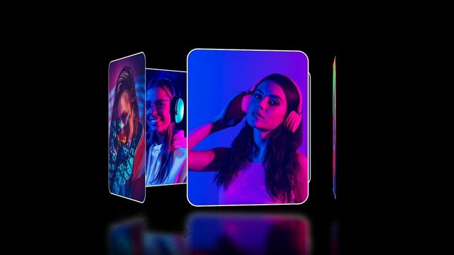 Loop Carousel Animation Ver 1