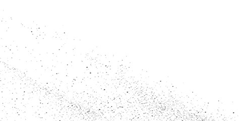 Obraz premium Abstract black ink and white paint splashes create a wet liquid texture on a clear glass surface with blue aqua drops and fresh transparent condensation droplets