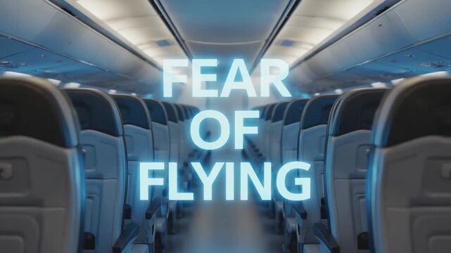 Hologram of Fear of flying.