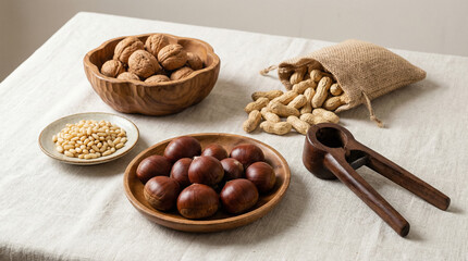 Traditional Korean Nuts and Cracker Tool