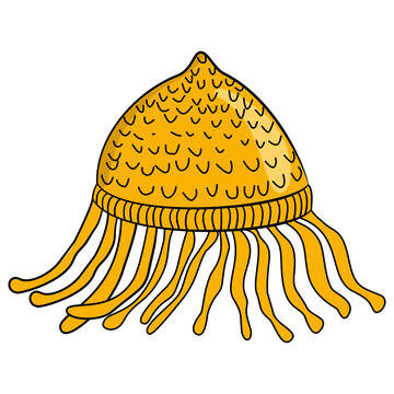 Difflugia Cell Illustration