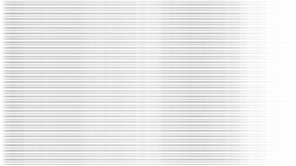 Fototapeta premium Horizontal scanlines glitch effect overlay, VHS screen lines, TV static interference pattern. Retro CRT monitor noise texture isolated on white. Motion blur speed stripes for video transition effects.