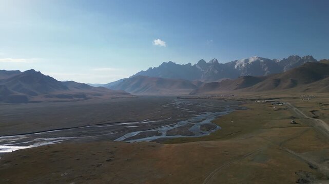 Kurumduk valley, Naryn province, Kyrgyzstan, Central Asia
