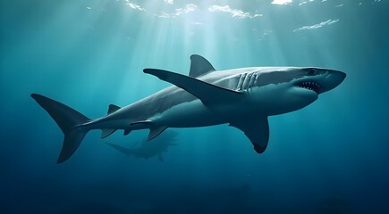 Obraz premium great white shark