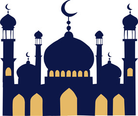 Illustration of mosque