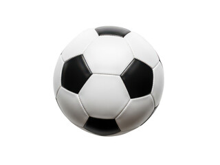Fototapeta premium A soccer ball with black and white panels