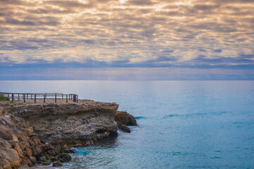 Nerja Coastal Cliff Promenade View