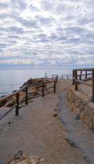 Nerja Cliffside Coastal Path View