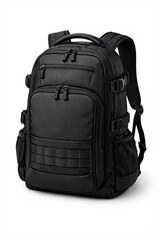 Naklejka premium Camera Backpack Isolated on White
