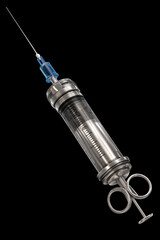 a single dental syringe