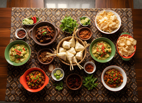 The Grand Feast Flat Lay