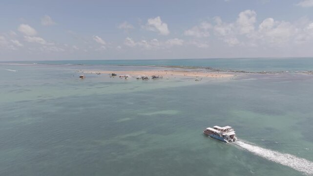 AREIA VERMELHA EM MARA 0.2 MARE MUITO BAIXA E LINDO MAR AZUL - DRONE EM DCINELOG
