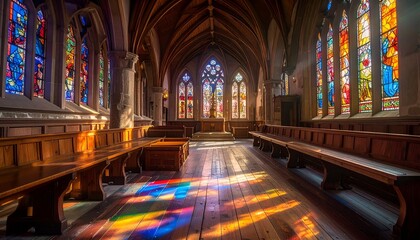 Naklejka premium Church interior