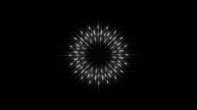 Circles bursting animation, firework explosion animation loop, firework blust effects, burst circle effect, ellipse blast, glowing shapes line circle animation explosion on black background.