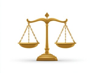 scale of justice 2d icon isolated on a transparent background ar 43
