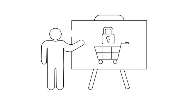Secure Online Shopping Presentation - Protecting Your E-commerce Transactions.