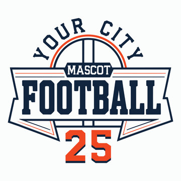 Football Svg Png, Football Team Template Svg Png, Football Mom Svg, Svg Files for Cricut, Football Team Shirts Svg Png, Football Logo Svg