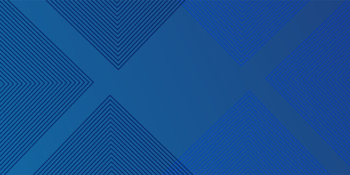 Abstract blue background with minimalist geometric diamond line patterns and professional corporate style.