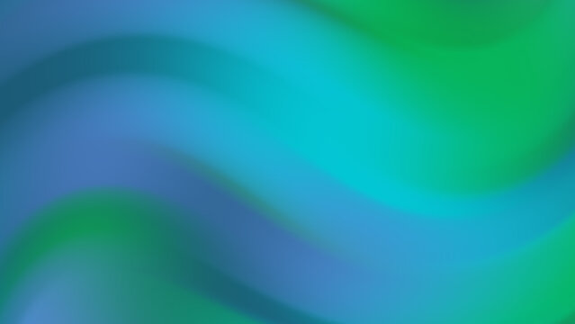 Vibrant Blue Green Gradient Abstract Background