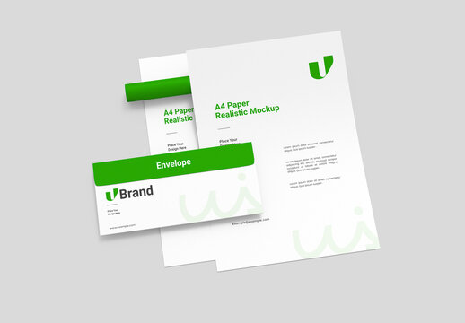 Branding Stationery Mockup Template