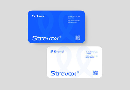 Business card Layout Mockup
