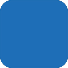Square rounded square blue Color