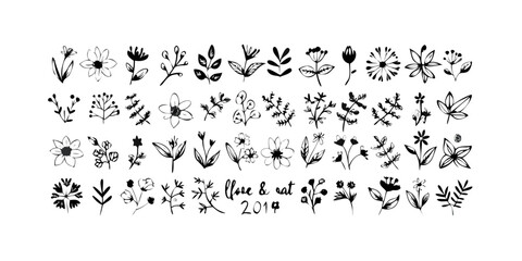 A collection of diverse icons representing various activities and objects Vector © RABBI